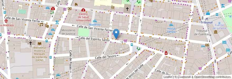 Mapa de ubicacion de La Pródiga en Испания, Мадрид, Мадрид, Área Metropolitana De Madrid Y Corredor Del Henares, Мадрид.