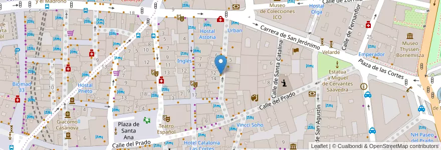 Mapa de ubicacion de La Puebla en Испания, Мадрид, Мадрид, Área Metropolitana De Madrid Y Corredor Del Henares, Мадрид.