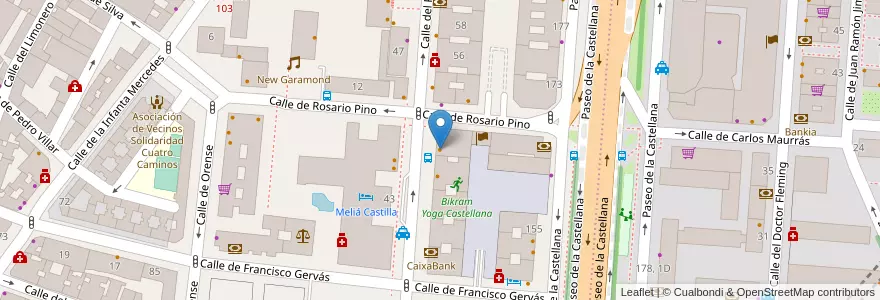 Mapa de ubicacion de La Qchara de Pachi en Испания, Мадрид, Мадрид, Área Metropolitana De Madrid Y Corredor Del Henares, Мадрид.