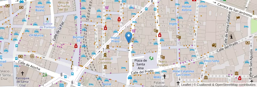 Mapa de ubicacion de La Ramona en 西班牙, Comunidad De Madrid, Comunidad De Madrid, Área Metropolitana De Madrid Y Corredor Del Henares, Madrid.