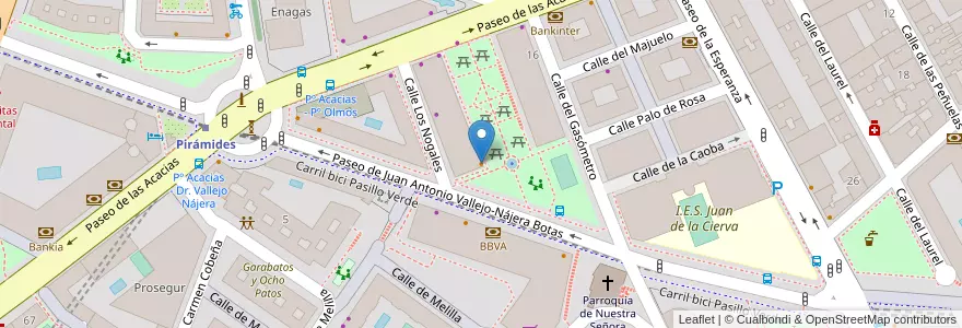 Mapa de ubicacion de La Rebujita en 西班牙, Comunidad De Madrid, Comunidad De Madrid, Área Metropolitana De Madrid Y Corredor Del Henares, Madrid.