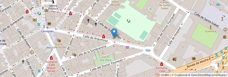 Mapa de ubicacion de La Revuelta en スペイン, マドリード州, Comunidad De Madrid, Área Metropolitana De Madrid Y Corredor Del Henares, Madrid.