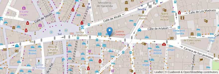 Mapa de ubicacion de La Risueña en スペイン, マドリード州, Comunidad De Madrid, Área Metropolitana De Madrid Y Corredor Del Henares, Madrid.