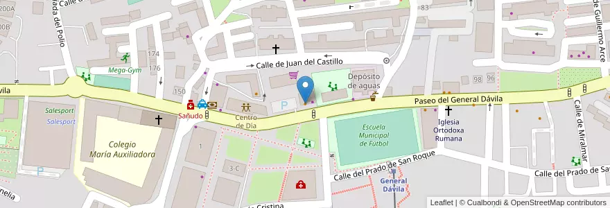 Mapa de ubicacion de La Solana en إسبانيا, كانتابريا, منطقة كانتابريا, Santander, Santander.