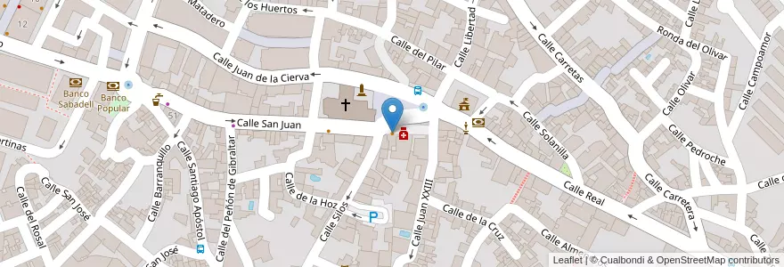Mapa de ubicacion de La Taberna en Испания, Мадрид, Мадрид, Cuenca Del Henares, Arganda Del Rey.