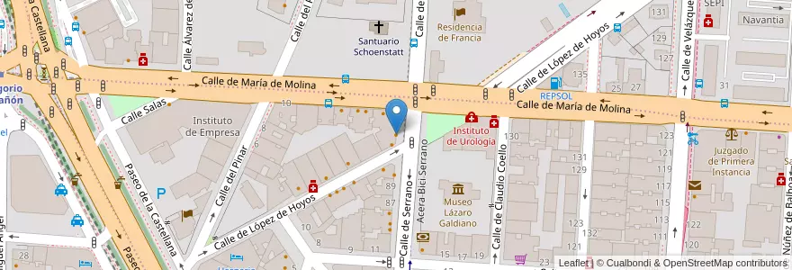 Mapa de ubicacion de La Taberna en Sepanyol, Comunidad De Madrid, Comunidad De Madrid, Área Metropolitana De Madrid Y Corredor Del Henares, Madrid.