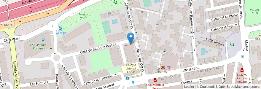 Mapa de ubicacion de La Taberna del Brezo en 西班牙, Comunidad De Madrid, Comunidad De Madrid, Área Metropolitana De Madrid Y Corredor Del Henares, Torrejón De Ardoz.