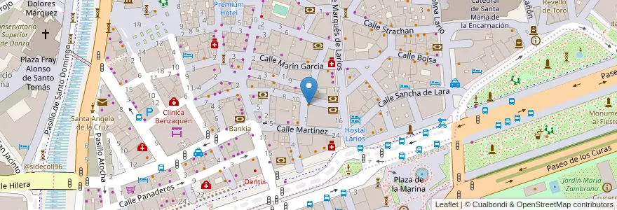 Mapa de ubicacion de La Taberna del Pintxo en España, Andalucía, Málaga, Málaga-Costa Del Sol, Málaga.
