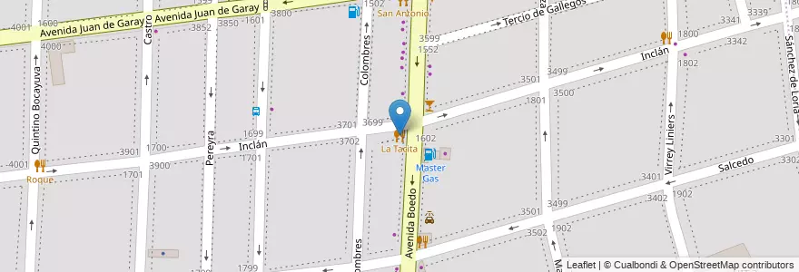 Mapa de ubicacion de La Tacita, Boedo en Argentinien, Ciudad Autónoma De Buenos Aires, Comuna 5, Buenos Aires.