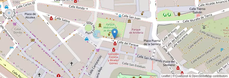 Mapa de ubicacion de La Tapería de Casa Tomás en スペイン, ムルシア州, ムルシア州, Campo De Cartagena Y Mar Menor, Cartagena.