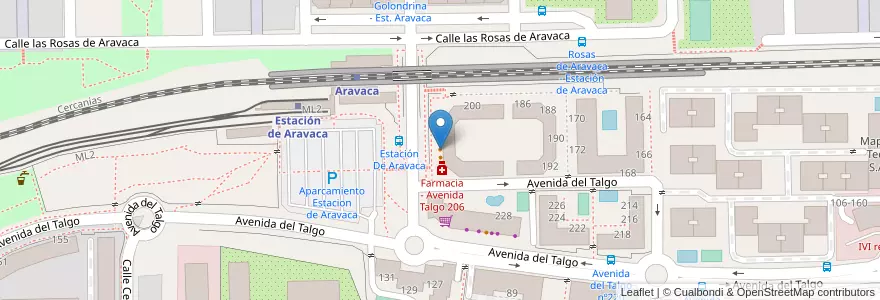Mapa de ubicacion de La Tapería de Rosa en Spain, Community Of Madrid, Community Of Madrid, Área Metropolitana De Madrid Y Corredor Del Henares, Pozuelo De Alarcón.