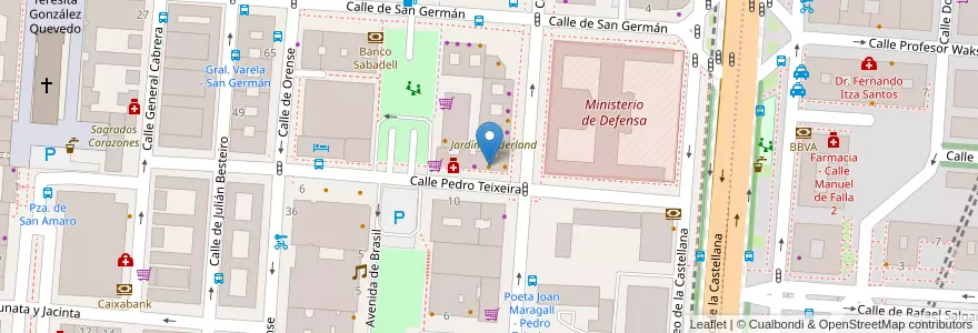 Mapa de ubicacion de La Tasquita de Teixeira en Spagna, Comunidad De Madrid, Comunidad De Madrid, Área Metropolitana De Madrid Y Corredor Del Henares, Madrid.