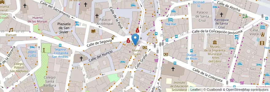 Mapa de ubicacion de La Terazza en Spanien, Autonome Gemeinschaft Madrid, Autonome Gemeinschaft Madrid, Área Metropolitana De Madrid Y Corredor Del Henares, Madrid.