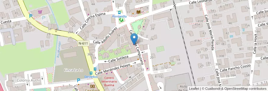 Mapa de ubicacion de La Tienda Come Come 24h en إسبانيا, كانتابريا, منطقة كانتابريا, Besaya, Los Corrales De Buelna.
