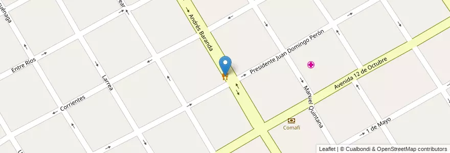 Mapa de ubicacion de La Tosca en Argentina, Buenos Aires, Partido De Quilmes, Quilmes.