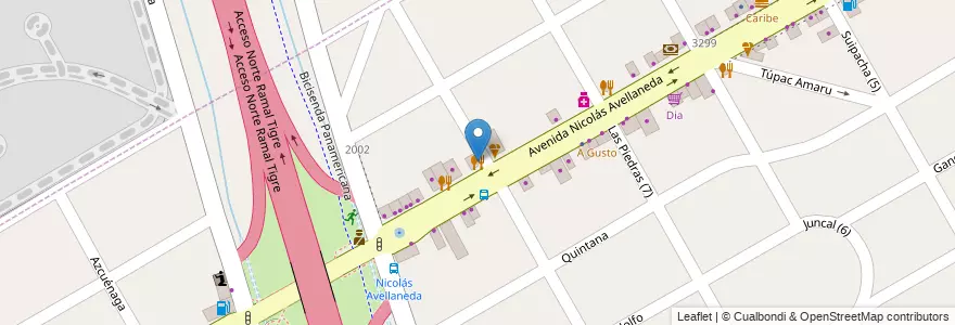 Mapa de ubicacion de La Unión en Arjantin, Buenos Aires, Partido De San Fernando, Victoria.