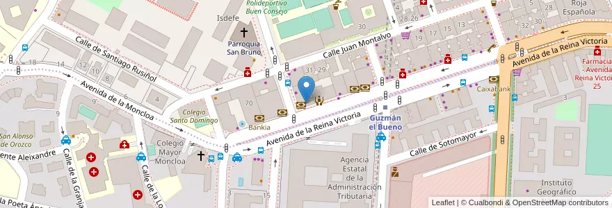 Mapa de ubicacion de La Vuelta en Испания, Мадрид, Мадрид, Área Metropolitana De Madrid Y Corredor Del Henares, Мадрид.