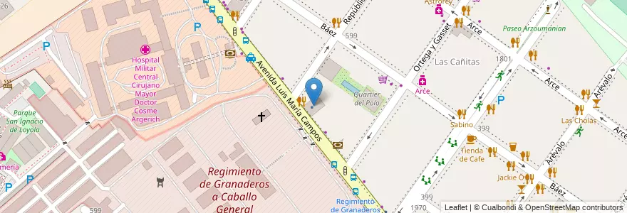Mapa de ubicacion de Laboratorio Doctor Madaus, Palermo en Argentina, Autonomous City Of Buenos Aires, Autonomous City Of Buenos Aires, Comuna 14.