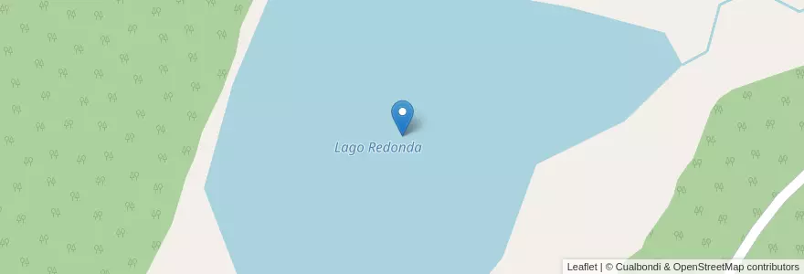 Mapa de ubicacion de Lago Redonda en Provincia De Capitán Prat, Xi Айсен-Дель-Хенераль-Карлос-Ибаньес-Дель-Кампо.