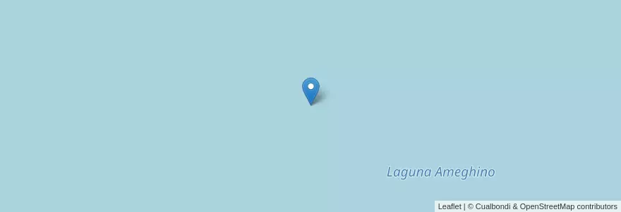 Mapa de ubicacion de Laguna Ameghino en Argentina, Provincia De Última Esperanza, Región De Magallanes Y De La Antártica Chilena, Chile, Wilayah Santa Cruz, Güer Aike.