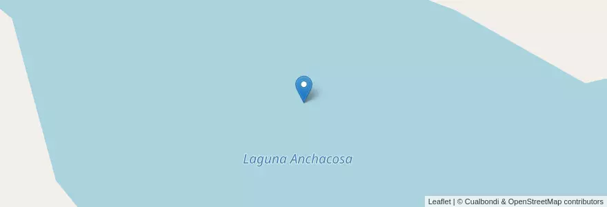 Mapa de ubicacion de Laguna Anchacosa en Argentina, Chile, Neuquén, Departamento Ñorquín.