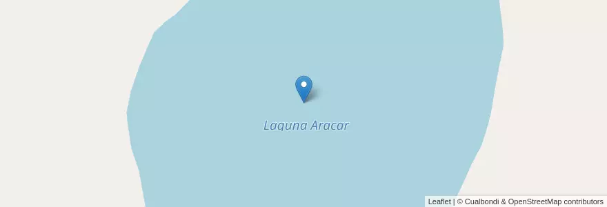 Mapa de ubicacion de Laguna Aracar en الأرجنتين, Salta, Los Andes, Municipio De Tolar Grande.