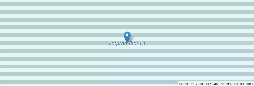 Mapa de ubicacion de Laguna Blanca en آرژانتین, شیلی, استان ریو نگرو، آرژانتین, Departamento Veinticinco De Mayo.