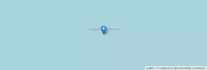 Mapa de ubicacion de Laguna Blanca en アルゼンチン, マガジャネス・イ・デ・ラ・アンタルティカ・チレーナ州, チリ, サンタクルス州, Güer Aike.