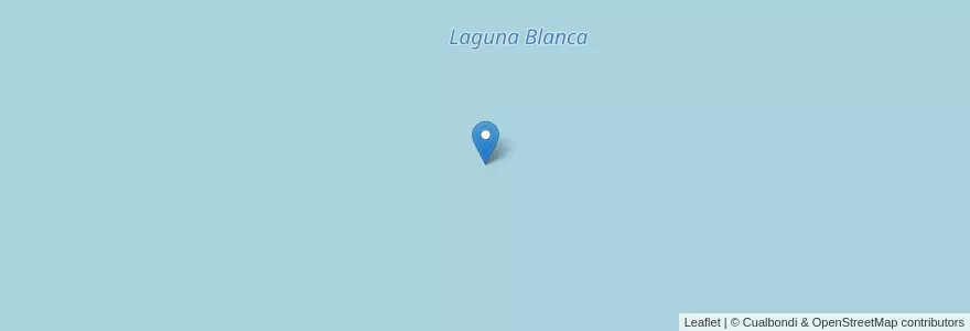 Mapa de ubicacion de Laguna Blanca en アルゼンチン, フォルモサ州, Departamento Formosa.