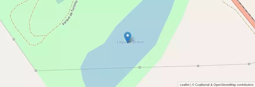 Mapa de ubicacion de Laguna Brava en آرژانتین, Corrientes, Departamento Paso De Los Libres, Municipio De Paso De Los Libres.