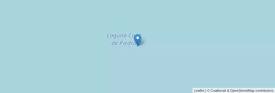 Mapa de ubicacion de Laguna Casa de Piedra en アルゼンチン, チリ, ネウケン州, Departamento Catán Lil.