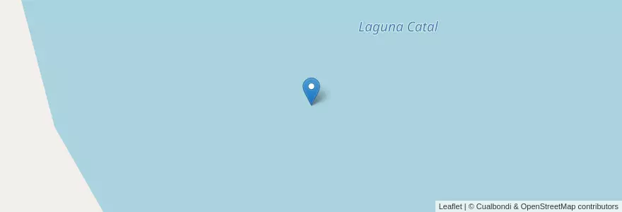 Mapa de ubicacion de Laguna Catal en Argentinien, Jujuy, Departamento Rinconada, Municipio De Mina Pirquitas.