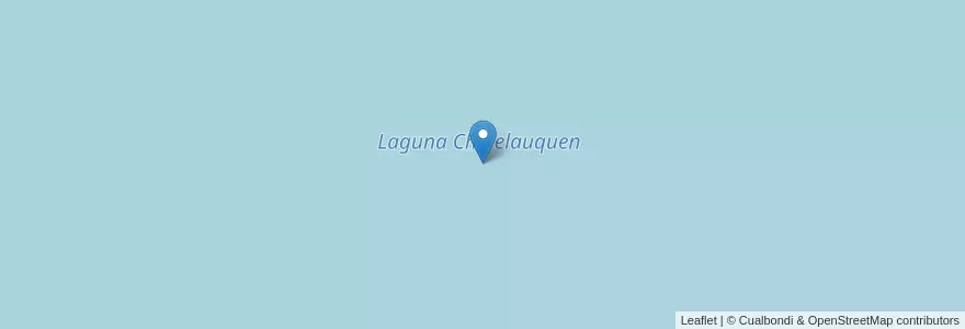 Mapa de ubicacion de Laguna Chipelauquen en Argentinien, Provinz Buenos Aires, Partido De Puan.