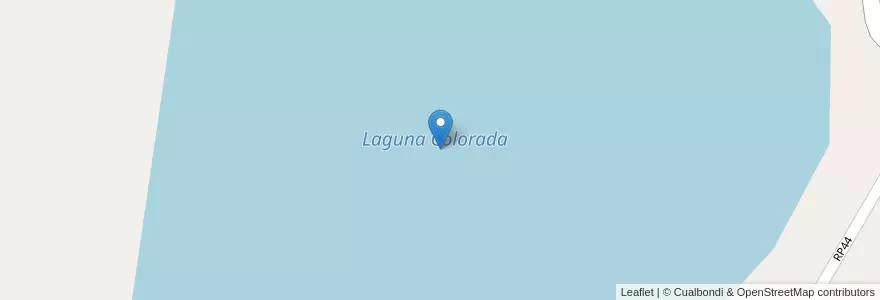 Mapa de ubicacion de Laguna Colorada en 아르헨티나, Catamarca, Departamento Antofagasta De La Sierra, Municipio De Antofagasta De La Sierra.