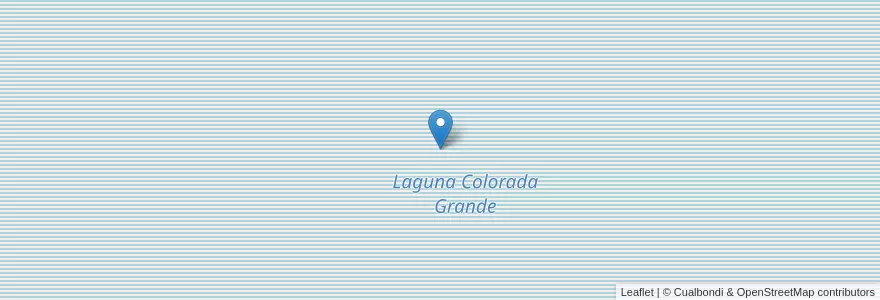 Mapa de ubicacion de Laguna Colorada Grande en Argentinien, Chubut, Departamento Biedma.