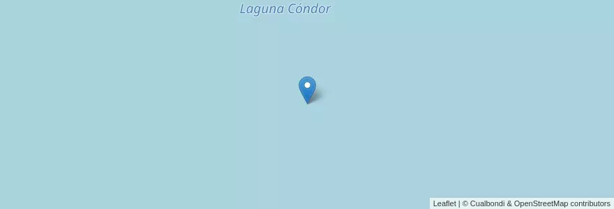 Mapa de ubicacion de Laguna Cóndor en Argentinien, Xii Region Von Magellan Und Der Chilenischen Antarktis, Chile, Provinz Santa Cruz, Güer Aike.