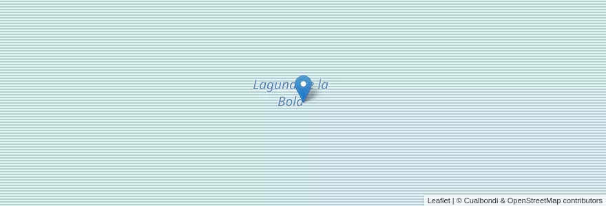 Mapa de ubicacion de Laguna de la Bola en Argentinië, Chili, Santa Cruz, Corpen Aike.