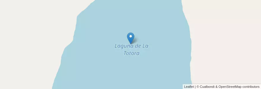 Mapa de ubicacion de Laguna de La Totora en Argentina, Chile, Neuquén, Departamento Chos Malal.