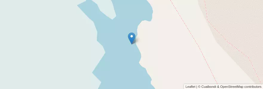 Mapa de ubicacion de Laguna de Los Esquies en Аргентина, Санта-Крус, Lago Argentino.