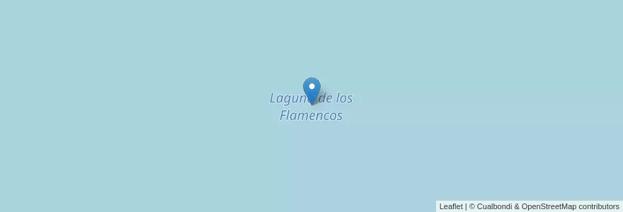 Mapa de ubicacion de Laguna de los Flamencos en 阿根廷, 布宜诺斯艾利斯省, Partido De Saavedra.