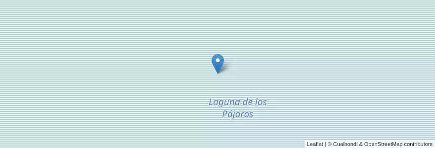 Mapa de ubicacion de Laguna de los Pájaros en Arjantin, Santa Cruz, Şili, Corpen Aike.