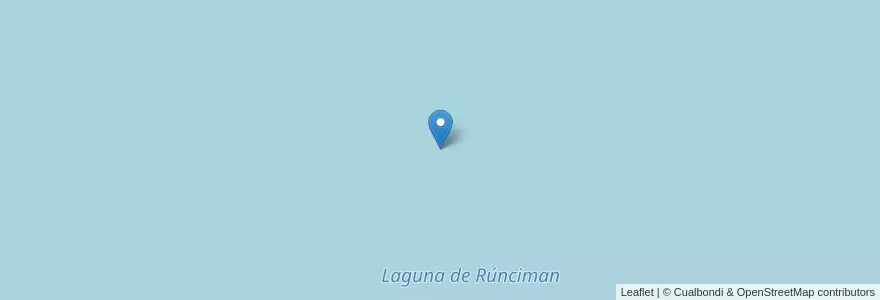 Mapa de ubicacion de Laguna de Rúnciman en Аргентина, Санта-Фе, Departamento General López, Municipio De María Teresa.