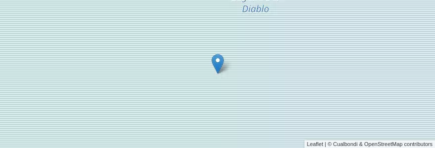 Mapa de ubicacion de Laguna Del Diablo en Argentinien, Chubut, Departamento Gaiman.