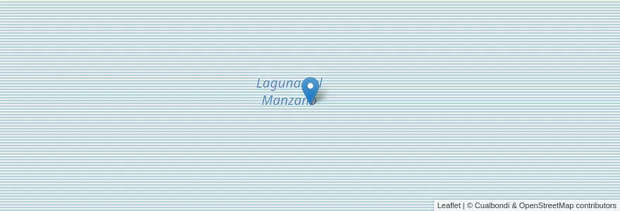 Mapa de ubicacion de Laguna del Manzano en アルゼンチン, チリ, ネウケン州, Departamento Collón Curá.