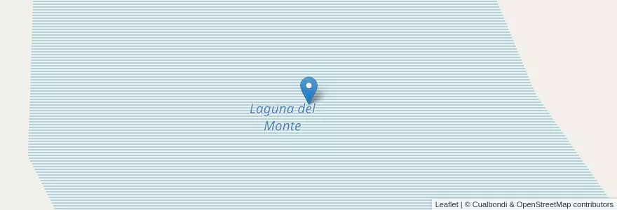 Mapa de ubicacion de Laguna del Monte en Argentina, Wilayah Río Negro, Departamento San Antonio, San Antonio Oeste.
