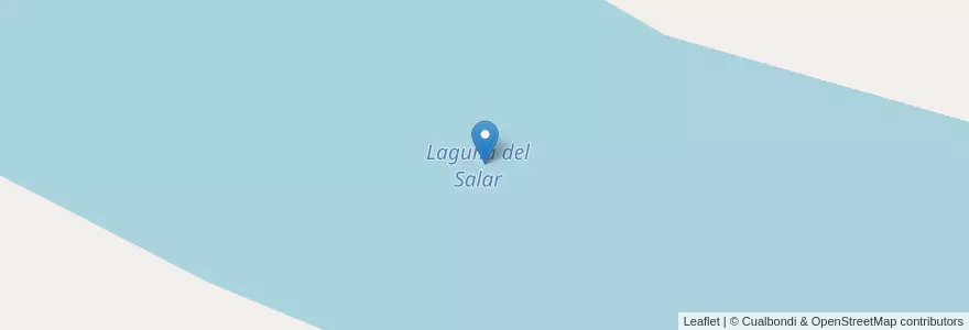 Mapa de ubicacion de Laguna del Salar en Аргентина, Междуречье, Departamento Gualeguay, Distrito Islas.