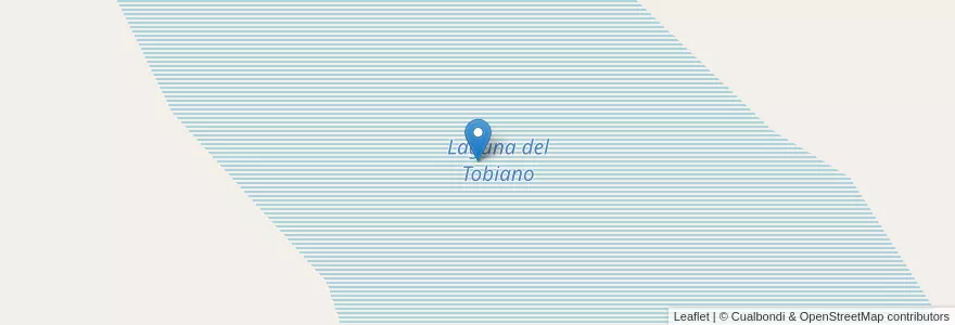 Mapa de ubicacion de Laguna del Tobiano en Argentina, Río Negro, Departamento San Antonio, San Antonio Oeste.