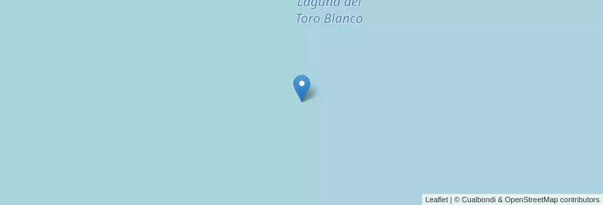 Mapa de ubicacion de Laguna del Toro Blanco en Argentine, Province De Santa Cruz, Chili, Deseado.