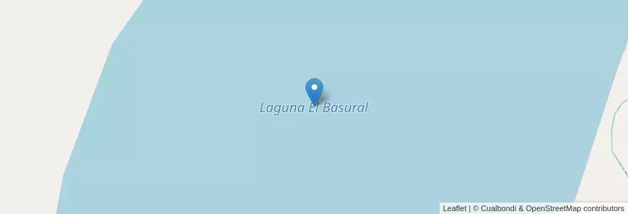 Mapa de ubicacion de Laguna El Basural en 阿根廷, Santa Fe, Departamento General López, Municipio De Venado Tuerto.