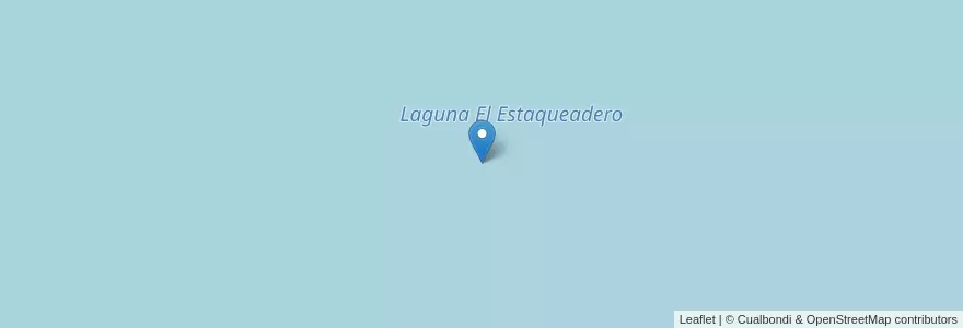 Mapa de ubicacion de Laguna El Estaqueadero en Argentinien, Santa Fe, Departamento General López, Municipio De Santa Isabel.